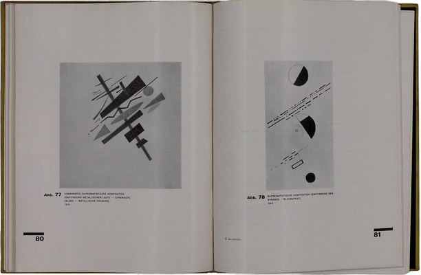 [Малевич К. Беспредметный мир]. Malewitsch K. Die gegenstandslose welt. München: Albert Langen Verlag, [1927].